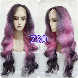 Wig Wanita Rambut Palsu Lace Front LIMITED EDITION, Bahan Fiber High Quality.