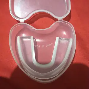 [ Fiery Sport ] Pelindung Mulut Fit Gigi Olahraga Tinju Boxing Remaja Pria Model Terbaru Alat Exercise Support Dua Shiled Side Transparan Type New Product Import Free Case PE Silicone EVA Tecnhology Premium Quality GUM SHIELD