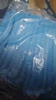 Product Review of 100Pcs Disposable Head Cover Non Woven Cap Shower Cap Hair Net for Cooking Surgical Cap Bouffant Hair Cap hair cover from Y**i A**h A**i 0