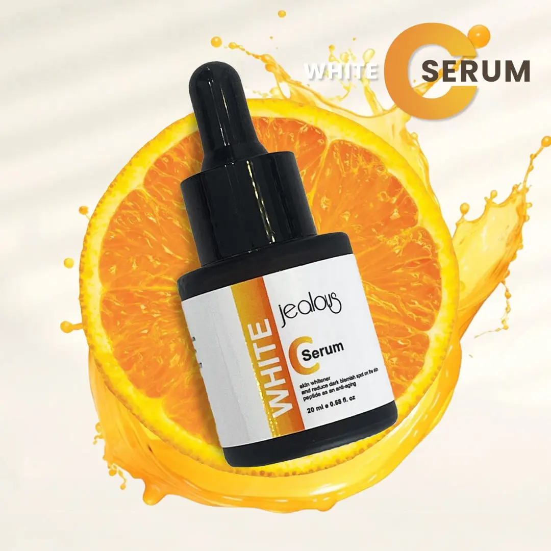 Jealous White C Serum Pencerah pelembab anti-aging Vit C Serum Vitamin
