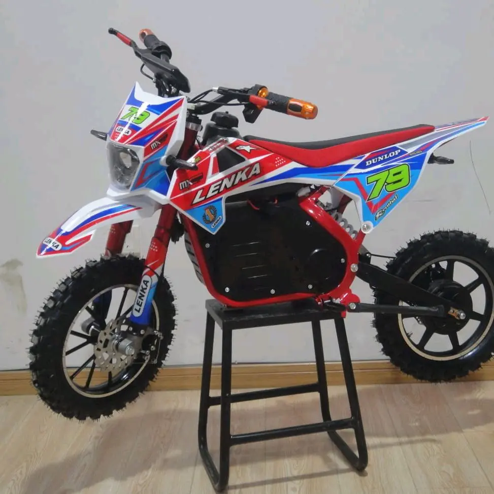 Lenka Motor Trail Elektrik Anak EMC 79 36 Volt 500 Watt Motor Trail Elektrik Anak dengan Desain Sporty dan Performa Unggul
