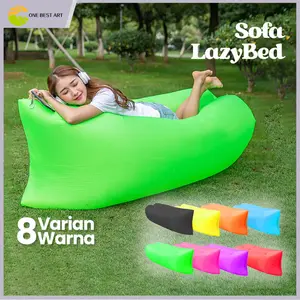 One Best Art - Lazy Bag Lazy Air Bed Sofa Santai Angin Campin