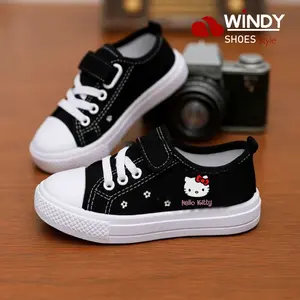 Sepatu Anak Perempuan Karakter Hello Kitty Usia 3-8 Tahun Rekomendasi Fashion Kasual Anak Sekolah Nyaman Dipakai Desain Menarik Gaya Kasual