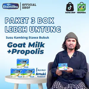 Paket 3 BOX Etamilku Original - Susu Kambing Etawa Plus Propolis