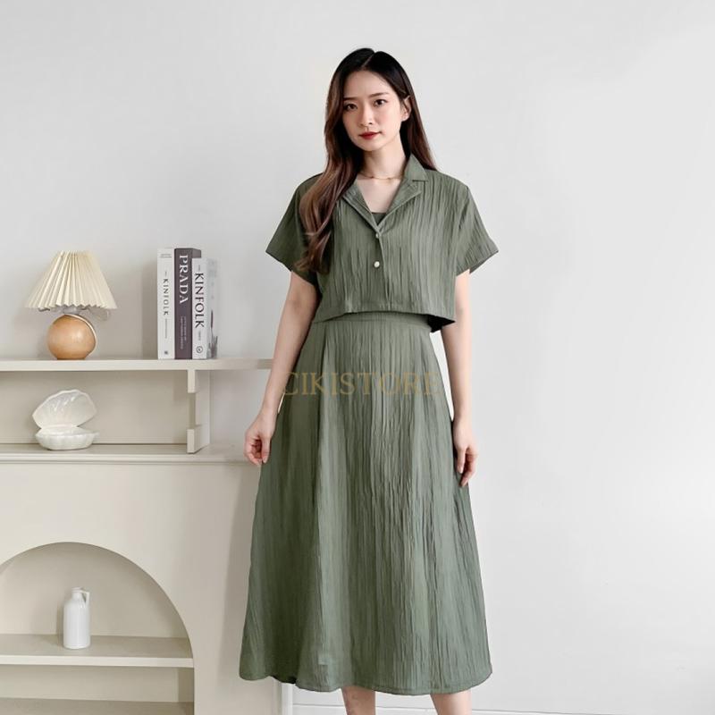 Cikistore - Irish Set Wanita Setelan Wanita Celana Baju SPECIAL PROMO BUY 1 GET 4 4