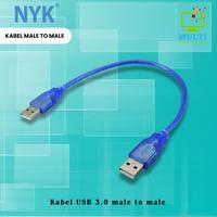 Gambar KABEL USB MALE TO MALE 30 CM USB 2.0 dari Multi Komputer Kota Administrasi Jakarta Barat 1 Tokopedia