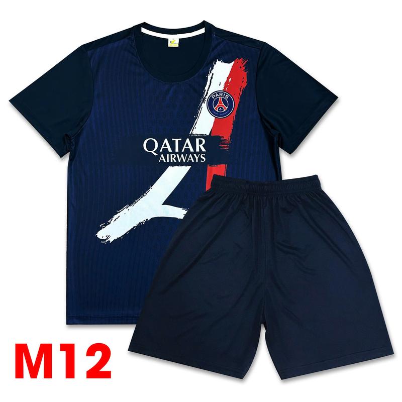 Bộ quần áo đá bóng, đồ đá bóng  PSG xanh đen, vải thun lạnh cao cấp Top Sport