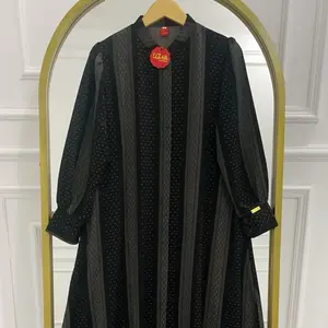 Ramadan: Gamis Maryam Terbaru Bahan jetbleck Kekinian