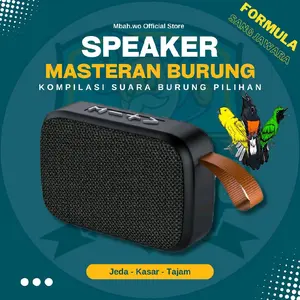 SPEAKER MASTERAN BURUNG KOTAK MG2 Formula Sang Jawara Suara Burung Pilihan Jeda Kasar Tajam