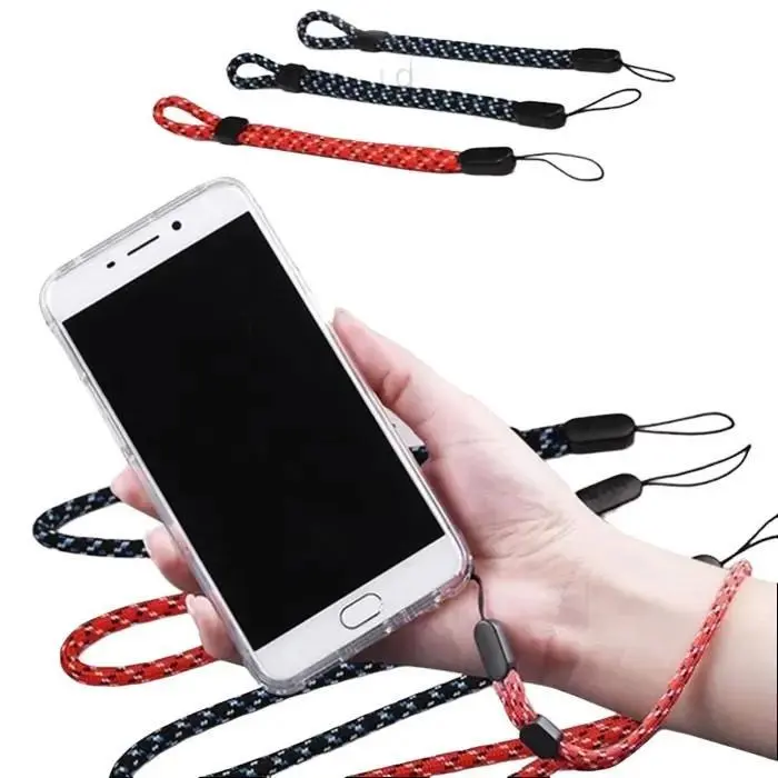 HANDPHONE STRAP TALI GANTUNGAN HP ADJUSTABLE BRAIDED NYLON LANYARD 1