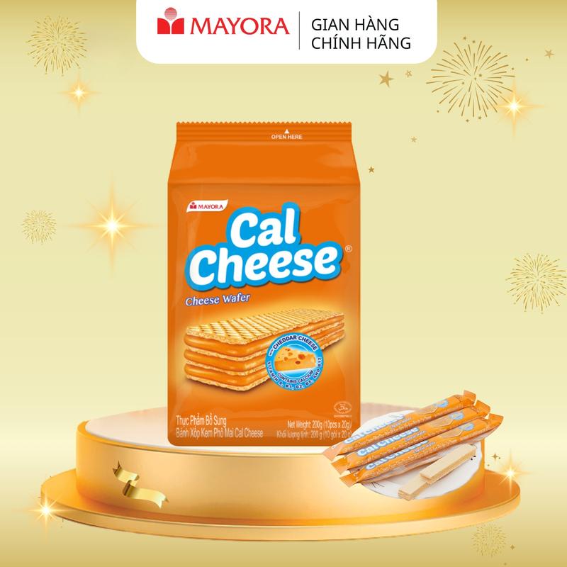 Bánh Xốp Phô Mai Cal Cheese Túi 200G