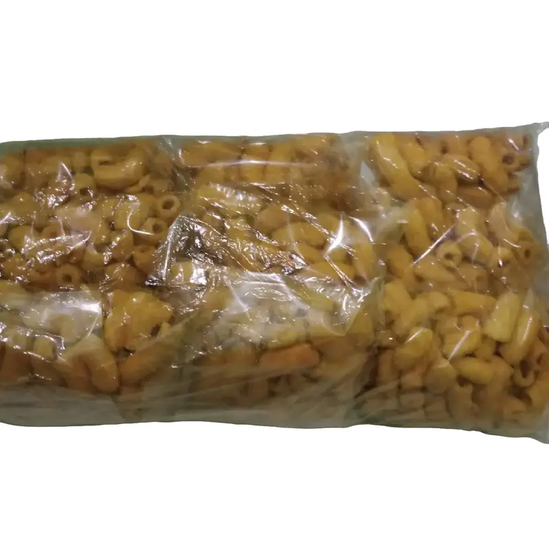 MAKARONI BANTET RASA JAGUNG MANIS,KEMASAN ISI 10 PCS,ENAK ,GURIH&NIKMAT,BERAT PERPACK ISI 10, 200Gr Snack Warung Keripik Asin 1