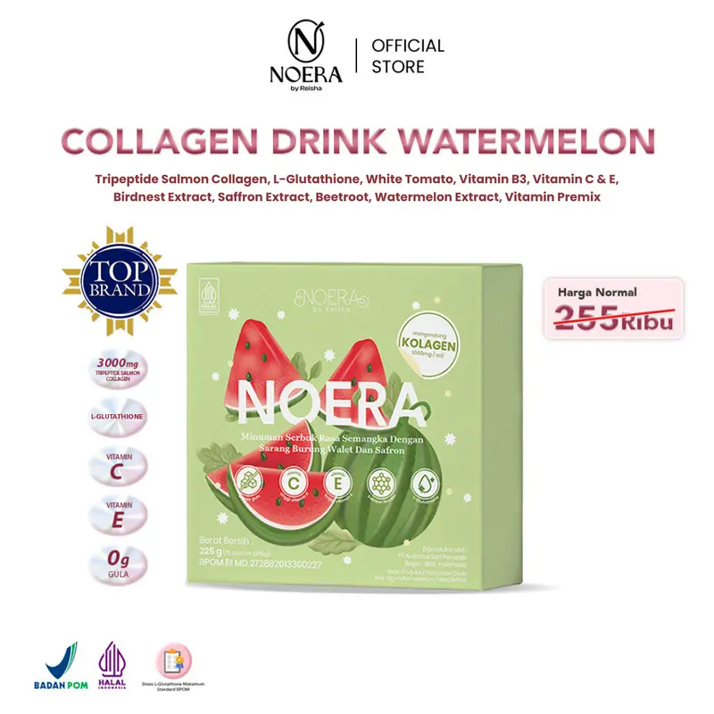 EXCLUSIVE LIVE Noera Collagen Drink With Birdnest and Saffron Extract I Improved Formula 5
