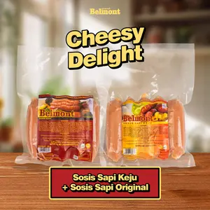 [BUNDLING CHEESY DELIGHT] SOSIS SAPI KEJU + SOSIS SAPI ORIGINAL PREMIUM GRAND BELMONT