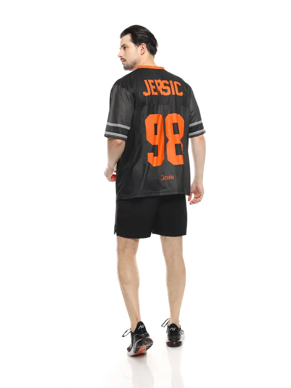 JERSIC JERSEY 98 Kaos Number series Oversize Pria Wanita Jersey OOTD Series Retro Vintage Y2k Korean Style Kpop Baseball Hockey Futsal Outfit Skena Baju Angka Huruf Nomor Aesthetic Pakaian Olahraga Sport 7