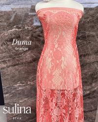 Gambar Sulina Style - Kain Kebaya Semi France Glossy Metallic Lace Duma (Motif Rumah Adat) dari Sulina Style Kota Medan 4 Tokopedia