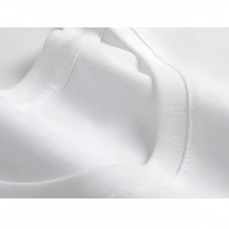 Áo Thun ngắn Tay In Chữ Đơn Giản, Thương Hiệu Hợp Xu Hướng Mới, Dành Cho Nam Giới, Thời Trang Mùa Hè, Phong Cách Ins, Dáng Rộng Vừa Vặn, Áo Dễ Phối Đồ Thích Hợp Cho Năm 2024 4