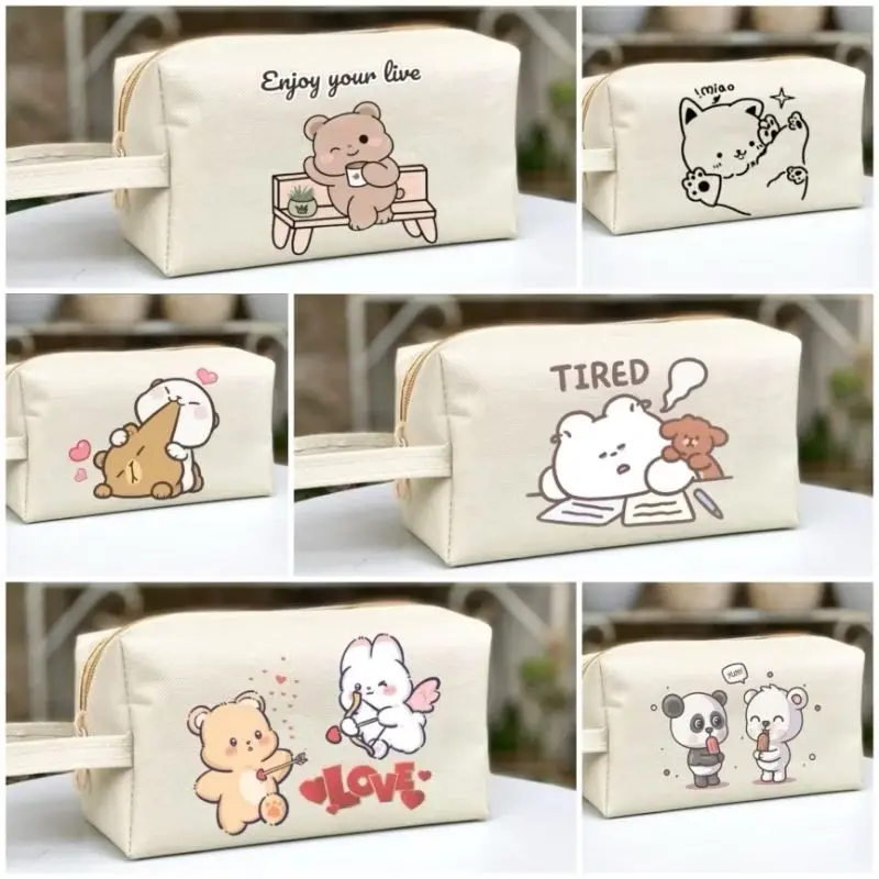 Pouch Kosmetik Dinnir Tempat Kosmetik 18 x 10 x 7 - Tahan Lama dan Kuat pouch  kosmetik
