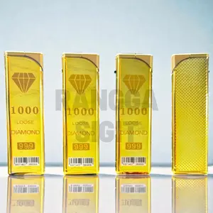 Kor Bara HUGO A05 Motif GOLD Bar Diamond dan Gold Mosaic Ecer Satuan