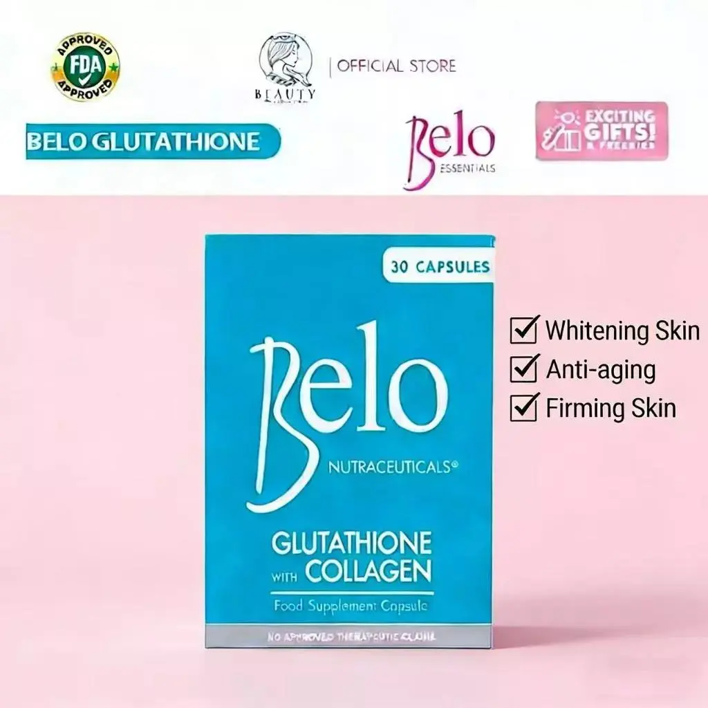 Belo Nutraceuticals Glutathione Collagen 30 Capsules Whitening Anti-Aging Antioxidant Tight Firm Skin Care Solution for Radiant Youthful Appearance - TikTok Shop Philippines Belo Nutraceuticals Glutathione Collagen 30 Capsules Whitening Anti-Aging Antioxidant Tight Firm Skin Care Solution for Radiant Youthful Appearance - TikTok Shop Philippines