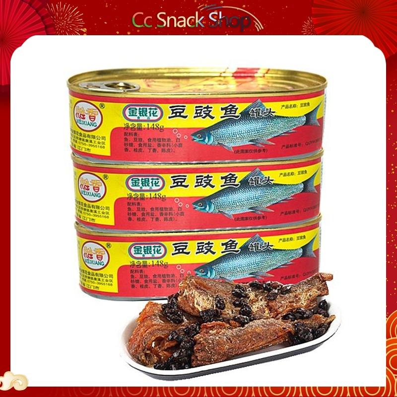 Canned fish with fermented soybeans ready to eat canned fast - TikTok ...
