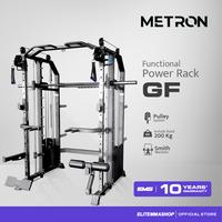 Gambar METRON Functional Power Rack GF Alat Gym Multifungsi dengan Weight Stack - Rack Only, Tanpa Plate dari ELITE MMA SHOP Kota Administrasi Jakarta Barat 1 Tokopedia