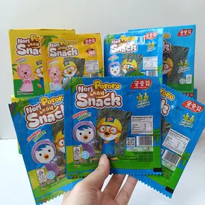 Pororo Nori Pororo Snack 1 Box Isi 12 Pcs Rasa Original & BBQ Crunchy Snack