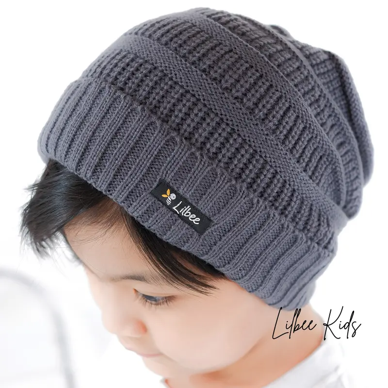 LILBEE Topi Kupluk Rajut Anak Laki Laki Lembut Halus Motif Unik KP 009 0