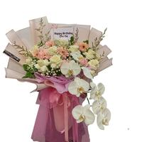 Gambar Buket Bunga Anggrek Premium Orchid Hand Bouquet Korean Style Wisuda Ulang Tahun Anniversary Gaby Bella Florist dari Gaby Bella Florist Kota Administrasi Jakarta Selatan 1 Tokopedia