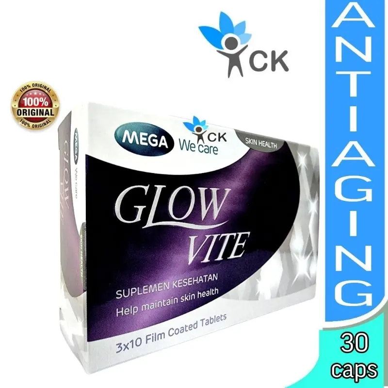 GLOW VITE BOX ISI 30 - suplemen kecantikan abadi
