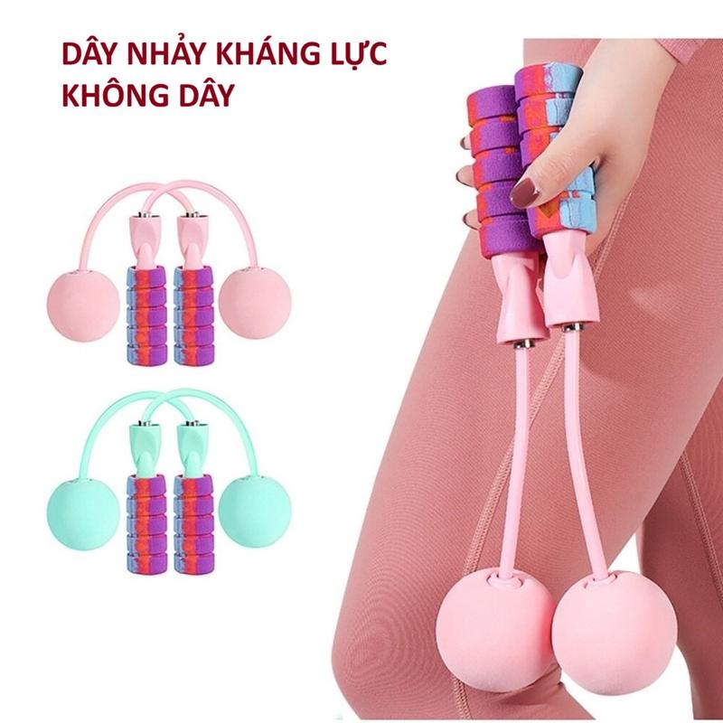 Dây Nhảy Kháng Lực Không Dây Hỗ Trợ Luyện Tập Thể Dục Thể Thao Tiện Lợi Tại Nhà…