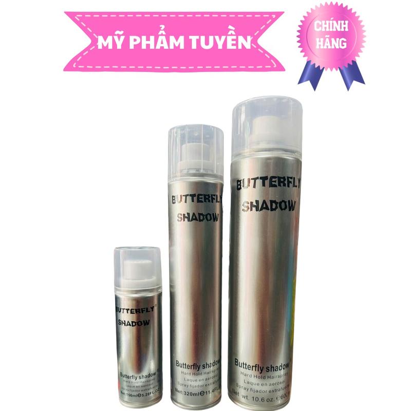 Keo xịt tóc Buttrelfy Shadow 600ml 0
