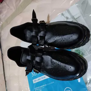 Sepatu Catless Valencia Black - Sepatu Slip On Loafers Boots Kulit Wanita Shoes