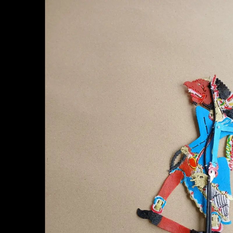 WAYANG KULIT ASLI UKURAN 30CM 0