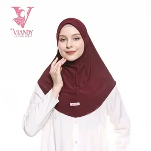 Viandy Hijab - Aluna Hijab Bergo Instan Soft Ped Size M I Jilbab Instan Bergo Nyaman