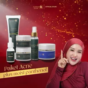 PAKET SERIES ACNE PREMIUM BY MAMITHAGLOW  Treatment Perawatan Wajah Berjerawat Berminyak Bruntusan Sensitif
