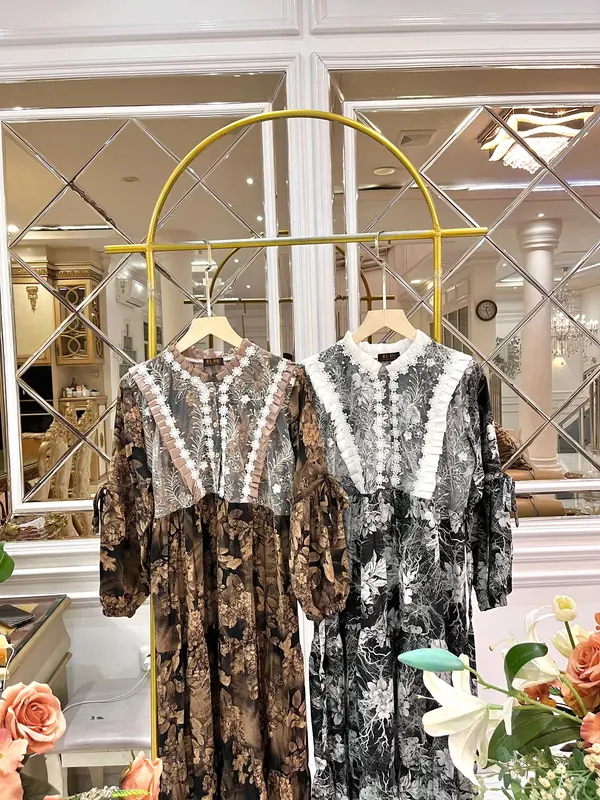 Kiki herlina gamis wanita dewasa c04 Motif Muslim 2