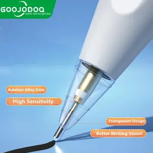 GOOJODOQ Metal Tip Precision Replacement Nib for iPad Pencil gen 1/2 - White 4.0