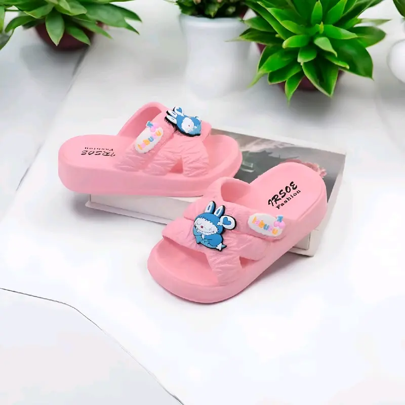 Sendal Anak Perempuan LABUBU Selop Fashion Kekinian - Model Terbaru 1
