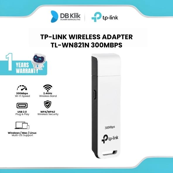 Gambar Wireless Adapter TP-Link TL-WN821N 300Mbps dari DBKlik Indonesia Kota Administrasi Jakarta Pusat Tokopedia