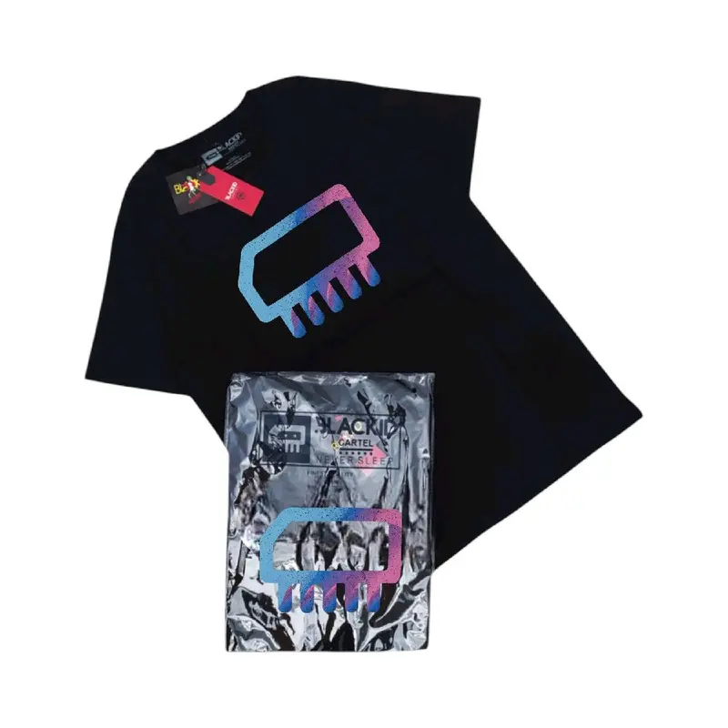 Baju Kaos Cowok Distro Keren Kaos Motif Pria Dewasa Tshirt Pria Distro BLACK ID ni Combed 0