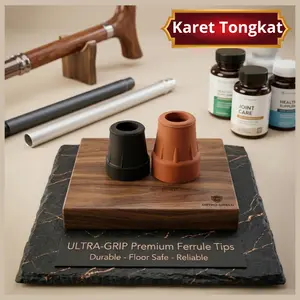 Karet Kaki Tongkat Ketiak Diameter 22 Mm Kruk