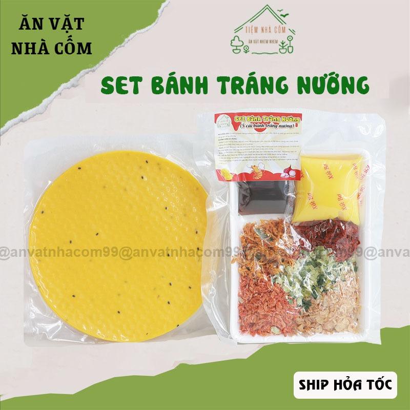 Hàng bán chạy nhất Set bánh tráng nướng, làm bánh tráng nướng giòn ngon tại nhà…