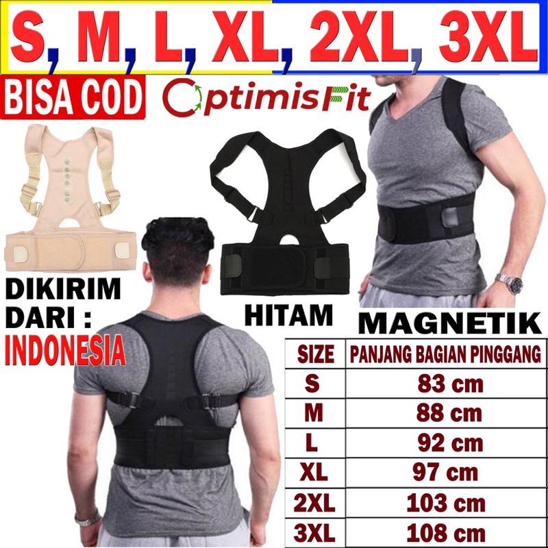Posture Support Brace Penyangga Punggung Shoulder Back Corrector 0579 4