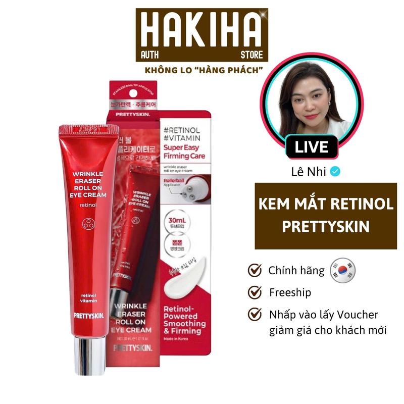 Kem Mắt Retinol Prettyskin 30ml Women Nữ