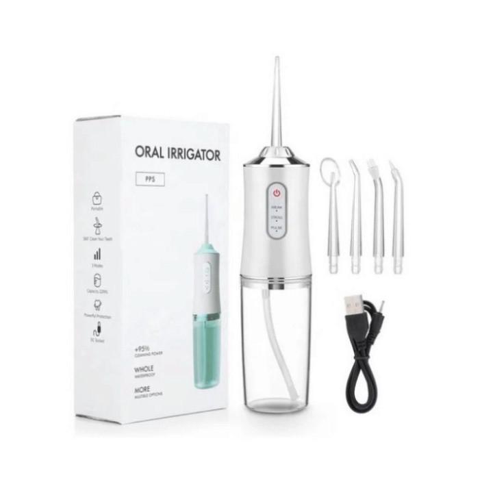 Máy Tăm Nước Cầm Tay Oral Irrigator - MáyTăm Nước Vệ Sinh Răng Miệng