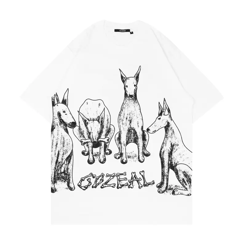 Gozeal | Tees Reguler | Feed Us | Kaos Bermotif | Pria Wanita Unisex | Catun 0