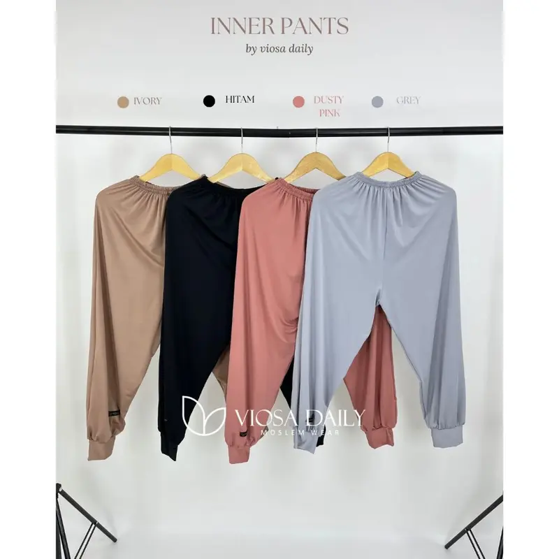 Inner Pants Muslimah - Celana Dalaman Gamis Jersey Premium By Viosa 0