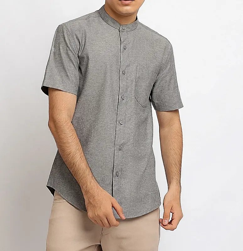 Koko Pria Lengan Pendek Polos Simple Perfect Bahan Katun Best Seller Premium 6