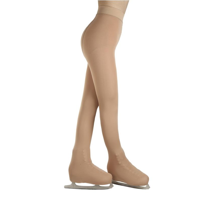Product Introduction of Solid Color Kids Figure Skating Pantyhose for Girl Stretchy Comfortable Gymnastic Teen Skating Pants Socks Children Tights Fitness Legging 9